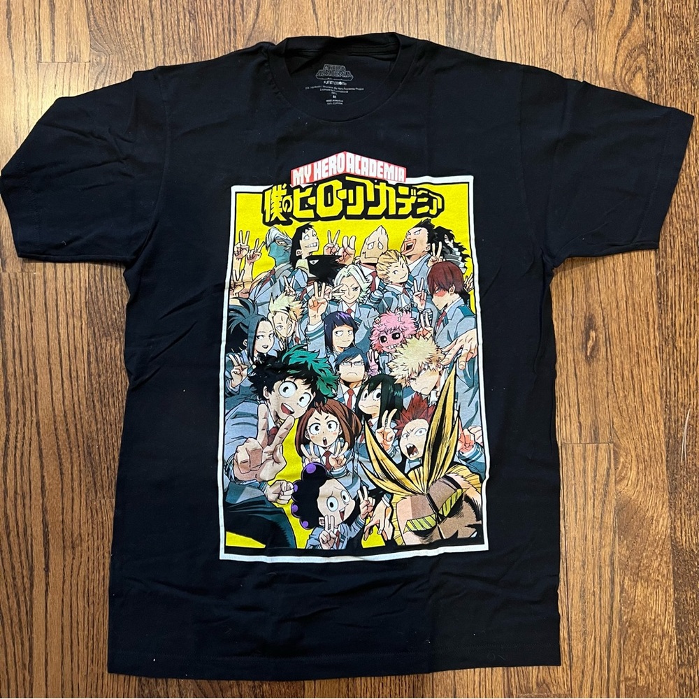My Hero Academia Black Shirt